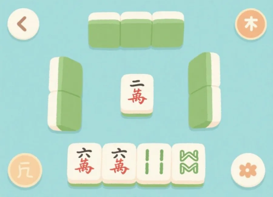 在线打麻将免费玩界面示意