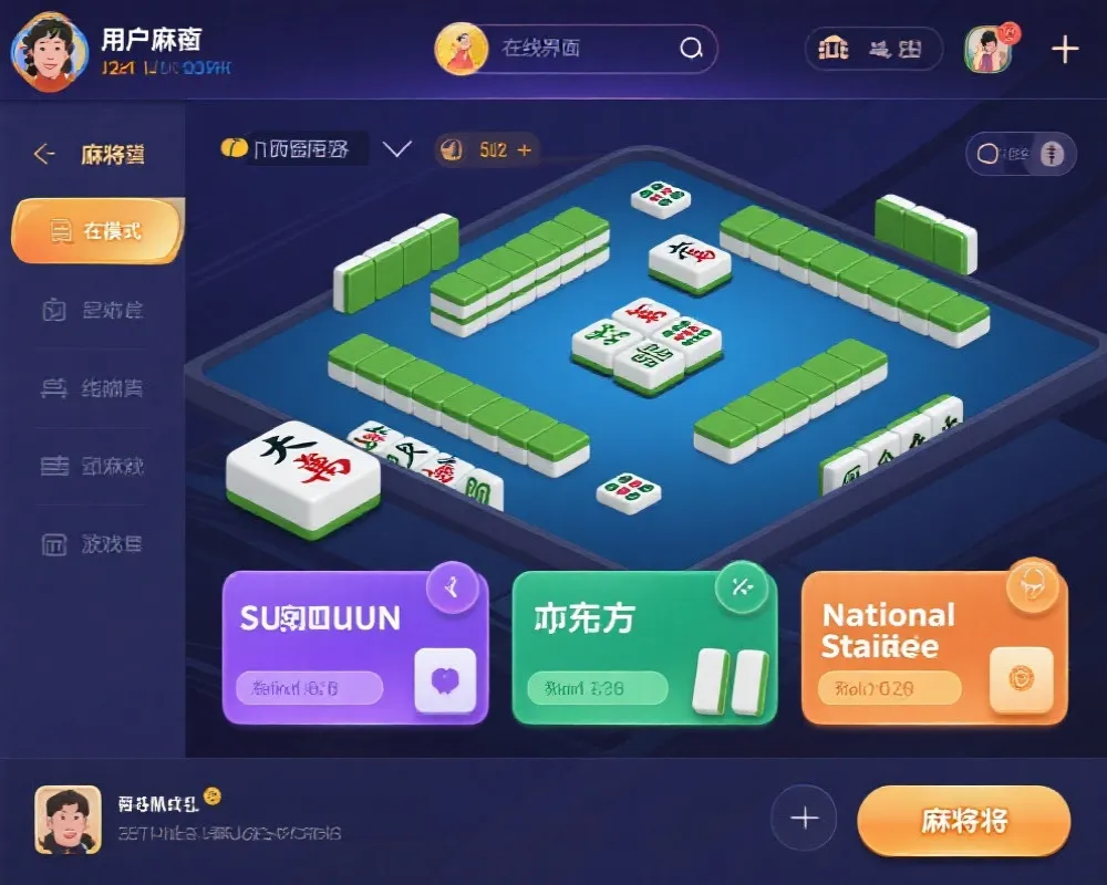 在线欢乐麻将多种玩法选择